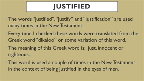 justified übersetzung|what does extremly justified mean.